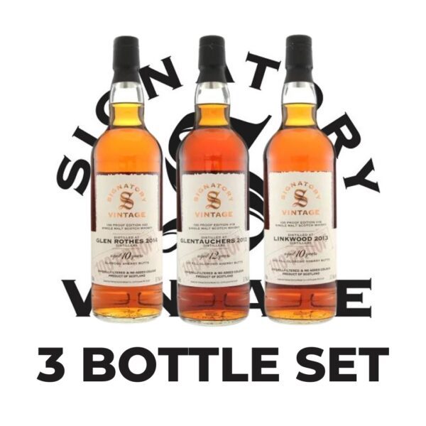 Signatory Vintage | 100 PROOF 3 BOTTLE SET (Check the Description)