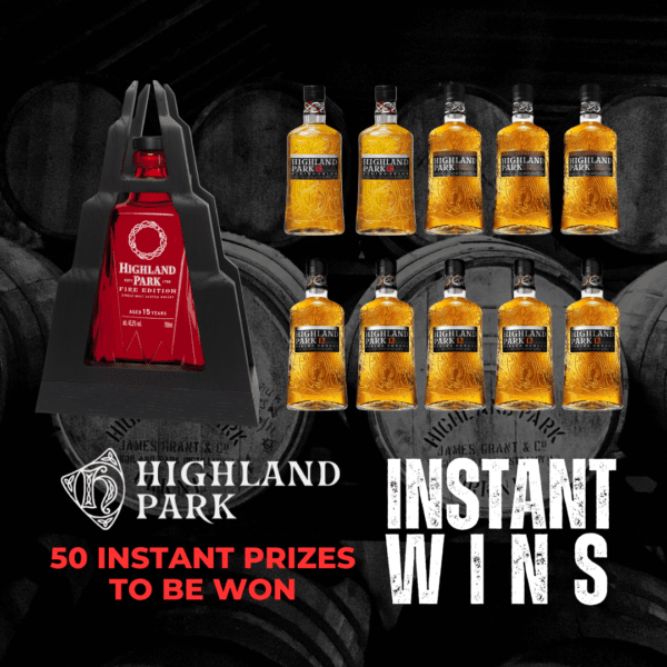 The Highland Fling! Highland Park Fire + 50 INSTANT WINS!