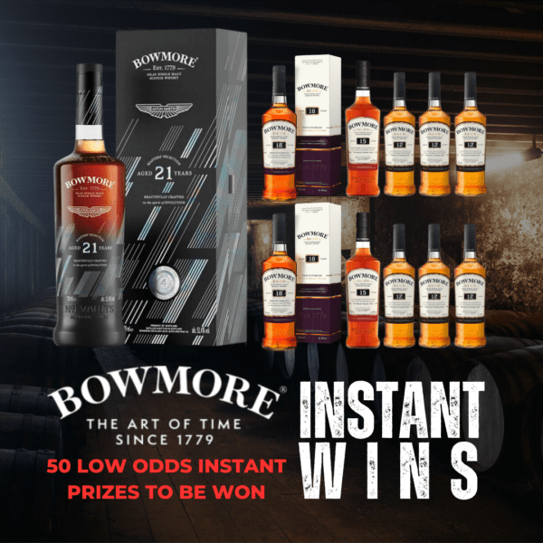 The Bowmore Aston Martin Instant Wins Showdown!