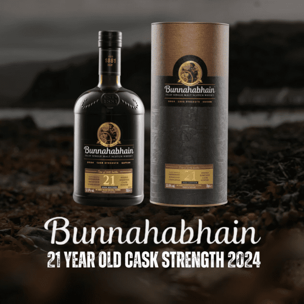 Bunnahabhain 21YO Cask Strength PX Cask! Brand New Release for 2024!