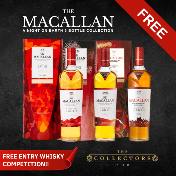 FREE GIVEAWAY! 3 BOTTLE MACALLAN PRIZE! All Three Night On Earth Releases (Scotland, The Journey & Jerez)!