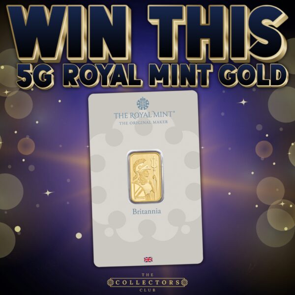 WIN THIS! 5G Royal Mint Gold Bar! #3