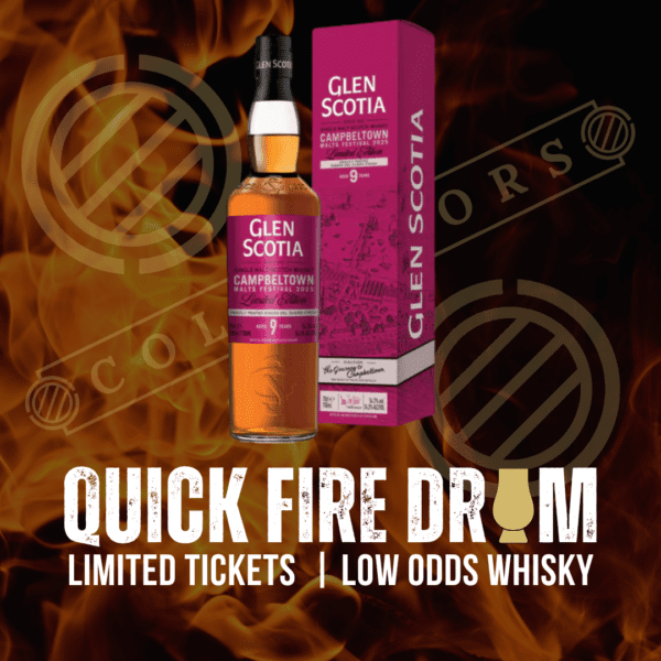 QUICK FIRE DRAM | Glen Scotia 9 Year Old Heavily Peated Ribera Del Duero Finish Festival 2025 54.3%!