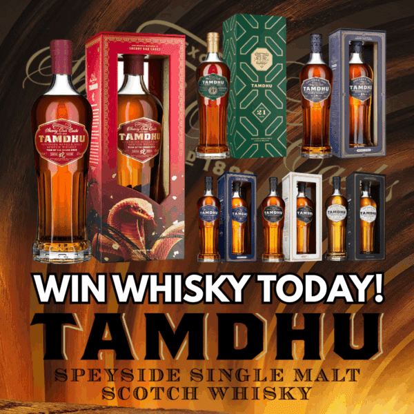 WIN THE TAMDHU TAKEOVER! LIMITED YEAR OF THE SNAKE MAIN PRIZE + 500 INSTANT WINS INCLUDING BRAND NEW 21 YEAR OLD!!!