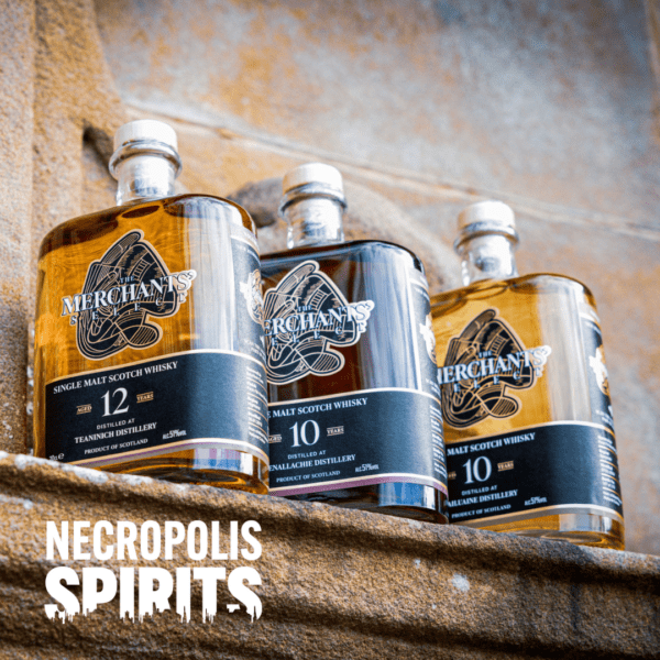 NECROPOLIS SPIRITS | The Merchants' Select Volume 1 Set | DAILUAINE 10 YR OLD, TEANINICH 12 YR OLD, GLENALLACHIE 10 YR OLD!
