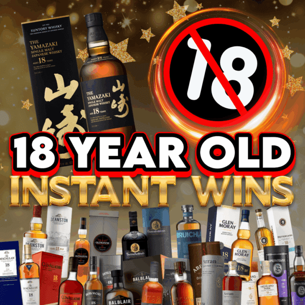 OVER 18 YEAR OLD ONLY! WIN YOUR FAVOURITE DRAM INSTANTLY! YAMAZAKI 18YO END PRIZE + 400 INSTANT WINS!