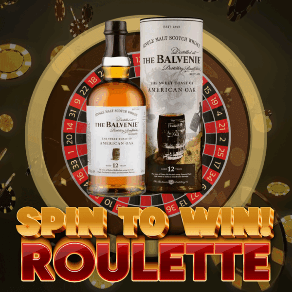 SPIN TO WIN | SUPER LOW ODDS - Balvenie 12 Year Old Sweet Toast of American Oak!