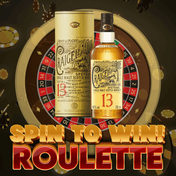 SPIN TO WIN | SUPER LOW ODDS - Craigellachie 13 Year Old!